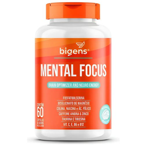MENTAL FOCUS FOSFATIDILSERINA + COMPOSTOS 60 CAPS. BIGENS