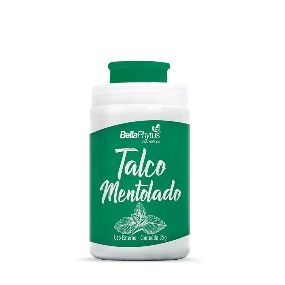 TALCO MENTOLADO POTE BELLAPHYTUS 35GR