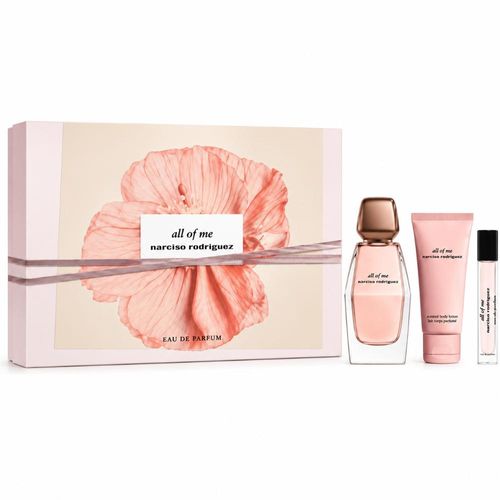 Narciso Rodriguez All Of Me – Kit FEM Eau De Parfum 90ml + Loção Corporal 50ml + Miniatura 10ml Narciso Rodriguez All Of Me Kit EDP 90ml + Loção + Mini 10ml