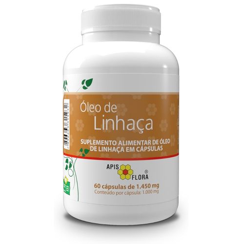 Óleo de Linhaça Apis Flora 60 Cápsulas