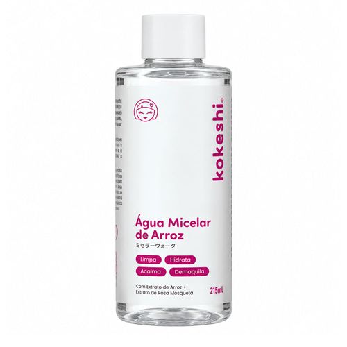 Kokeshi Rice - Água Micelar de Arroz 215ml 215ml