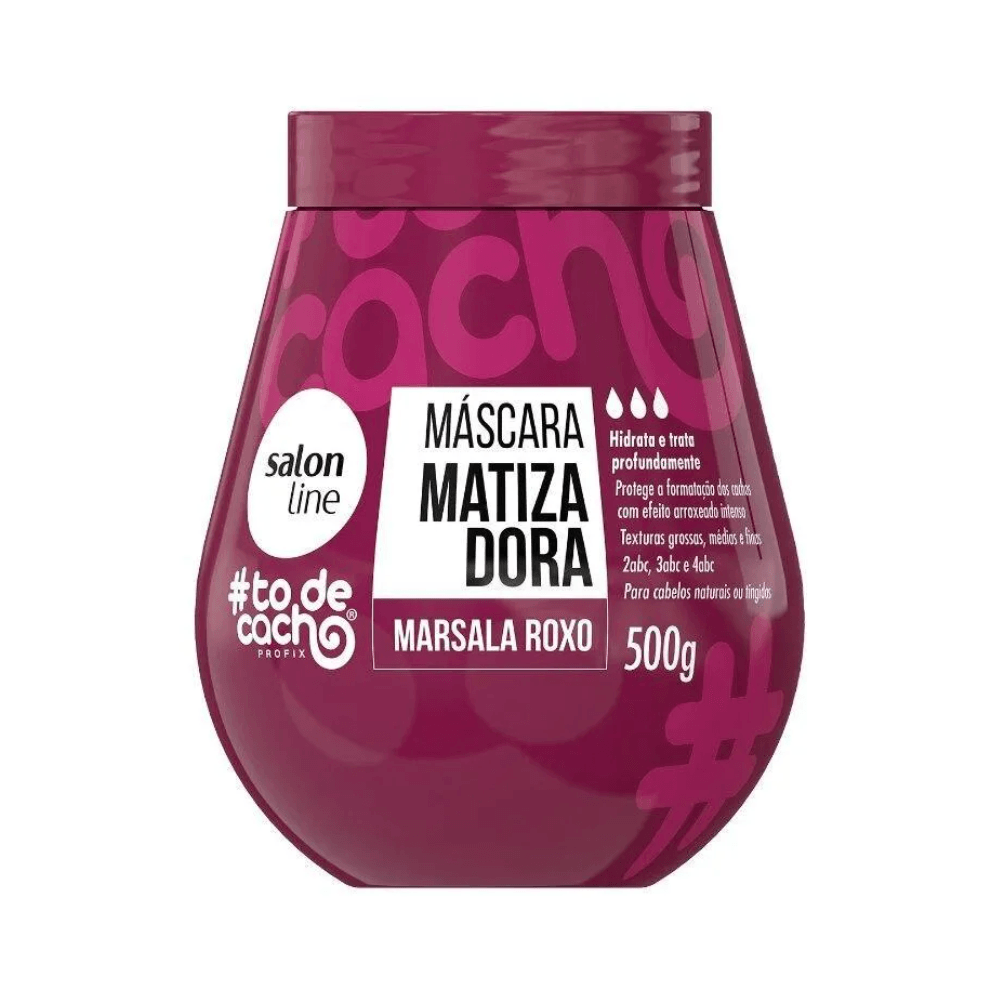 MASCARA MATIZADORA MARSALA ROXO