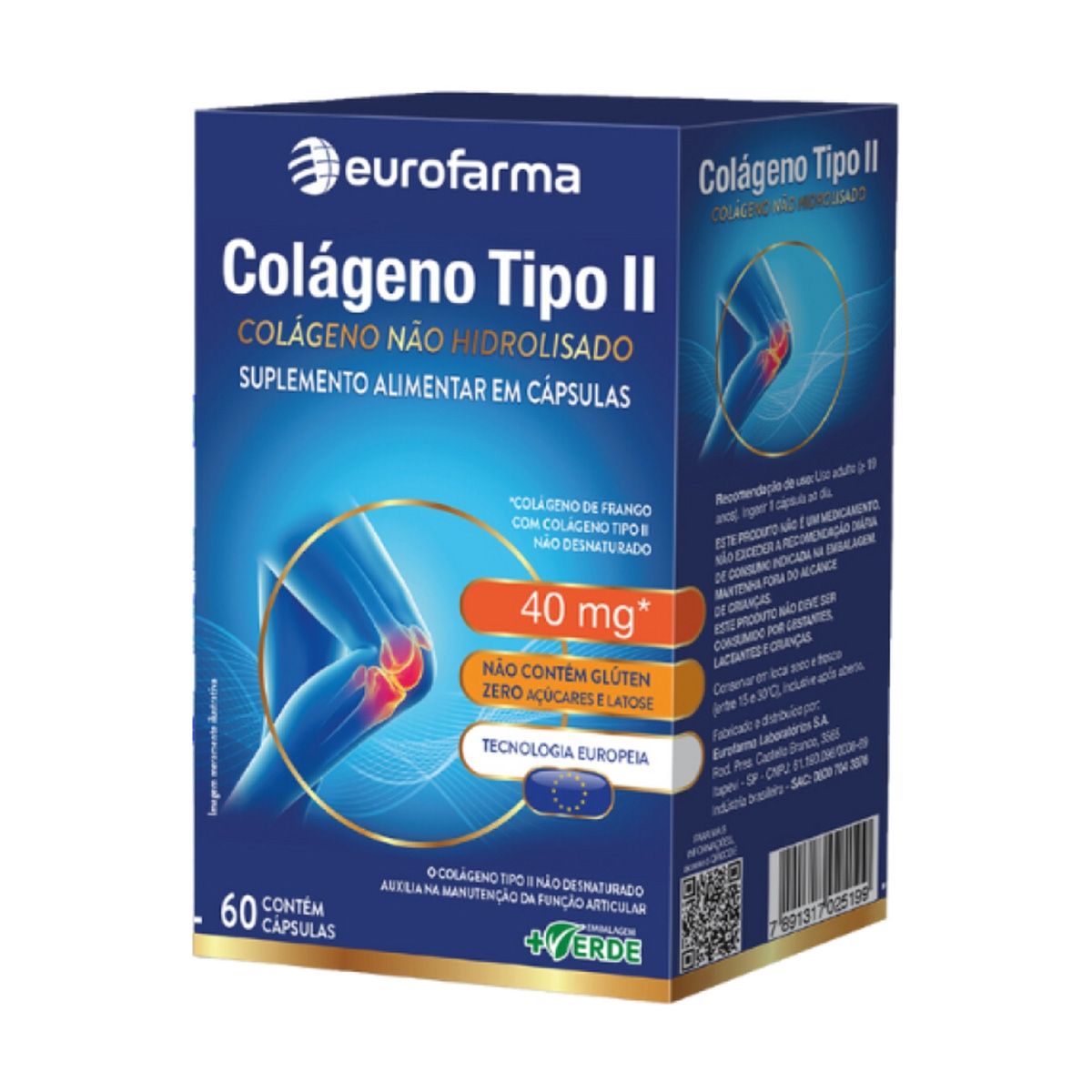 COLAGENO TIPO II 60 CAPS