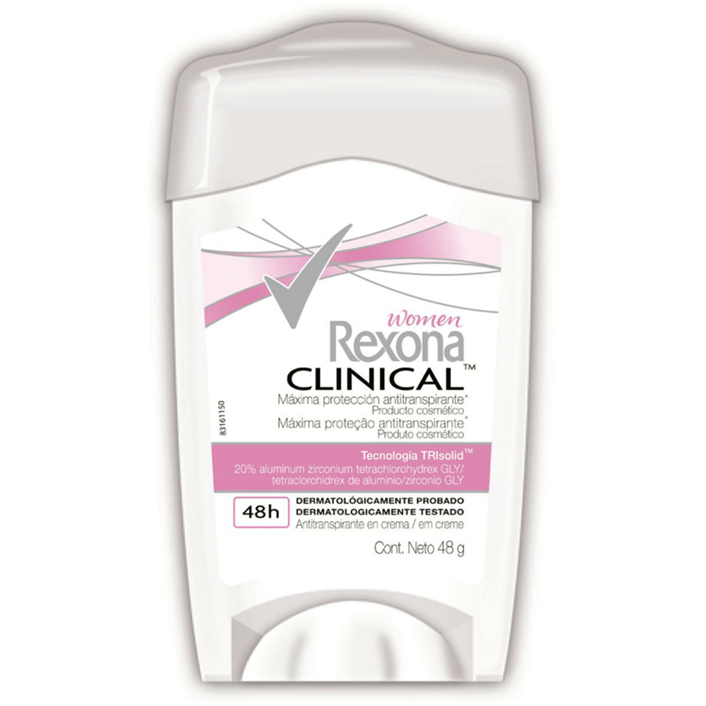 Desodorante Stick Rexona Feminino Clinical 48g - Drogaria Sao Paulo