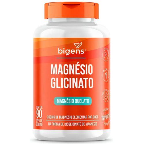 MAGNÉSIO GLICINATO 90 CAPSULAS BIGENS