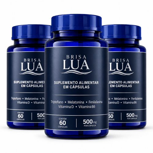 Kit 3 Brisa Lua 180 Cápsulas
