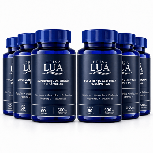 Kit 6 Brisa Lua 360 Cápsulas