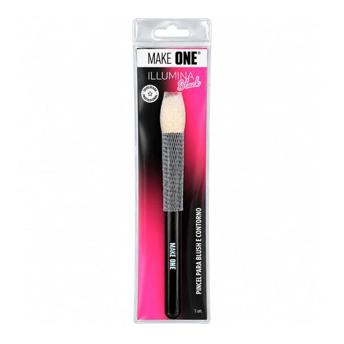 Make One Illumina Black MK2909 - Pincel para Blush E Contorno NULO