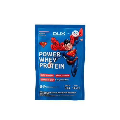 DUX COMPANY Power Whey Protein DC - Sachê Maçã Power Whey Protein DC - Sachê Apple Pie Maçã