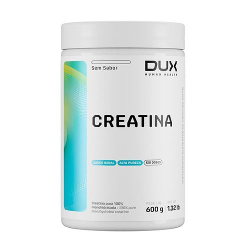 CREATINA MONOHIDRATADA - POTE 600G Sabor Natural SEM SABOR