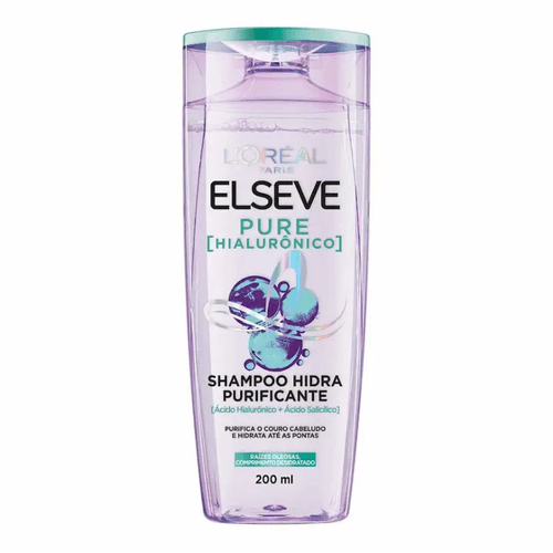Shampoo Elseve Pure Hialurônico 200ml