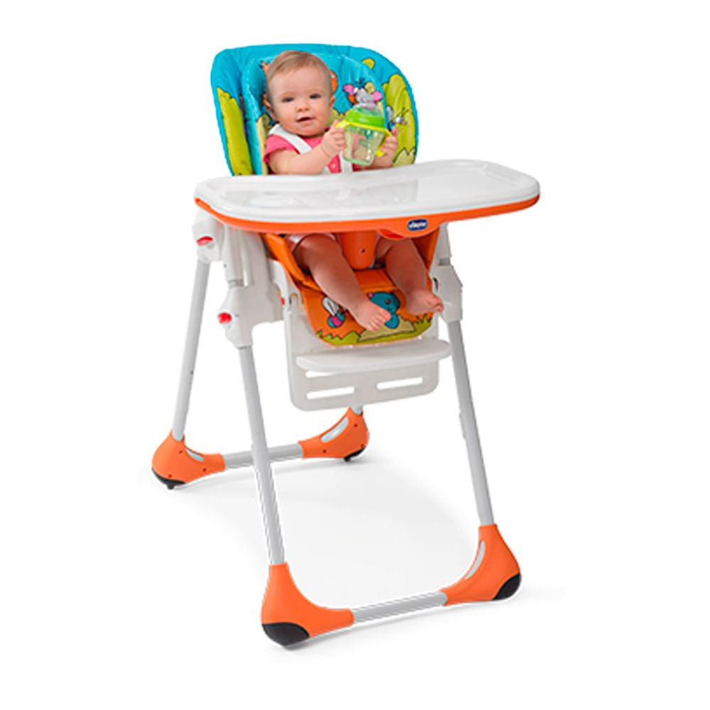 стульчик для кормления chicco polly 2in1