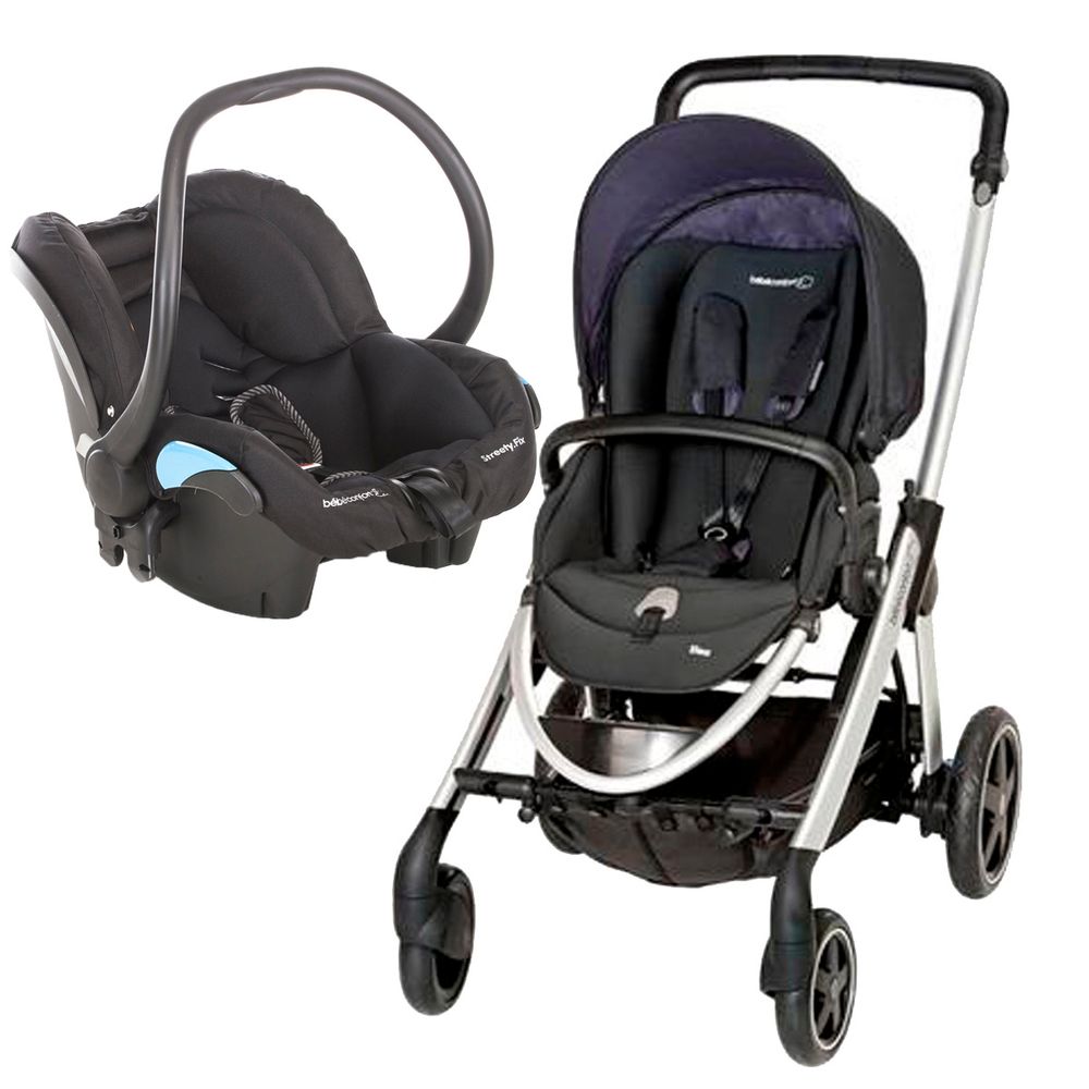 Travel System Carrinho De Bebe Elea Total Black Bebe Conforto Streety Fix Black Raven 0m Bebe Confort Drogaria Sao Paulo