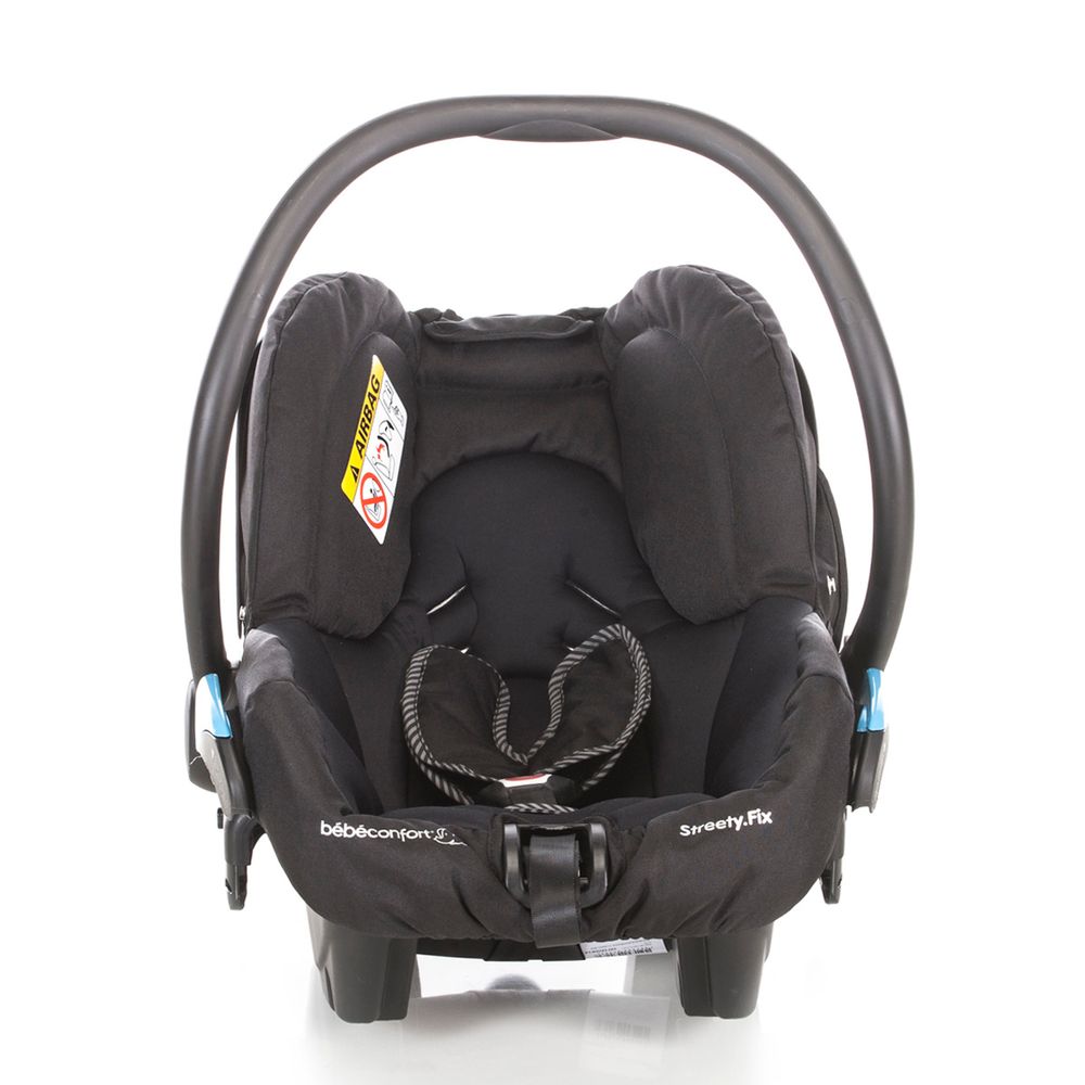 Travel System Carrinho De Bebe Elea Total Black Bebe Conforto Streety Fix Black Raven 0m Bebe Confort Drogaria Sao Paulo