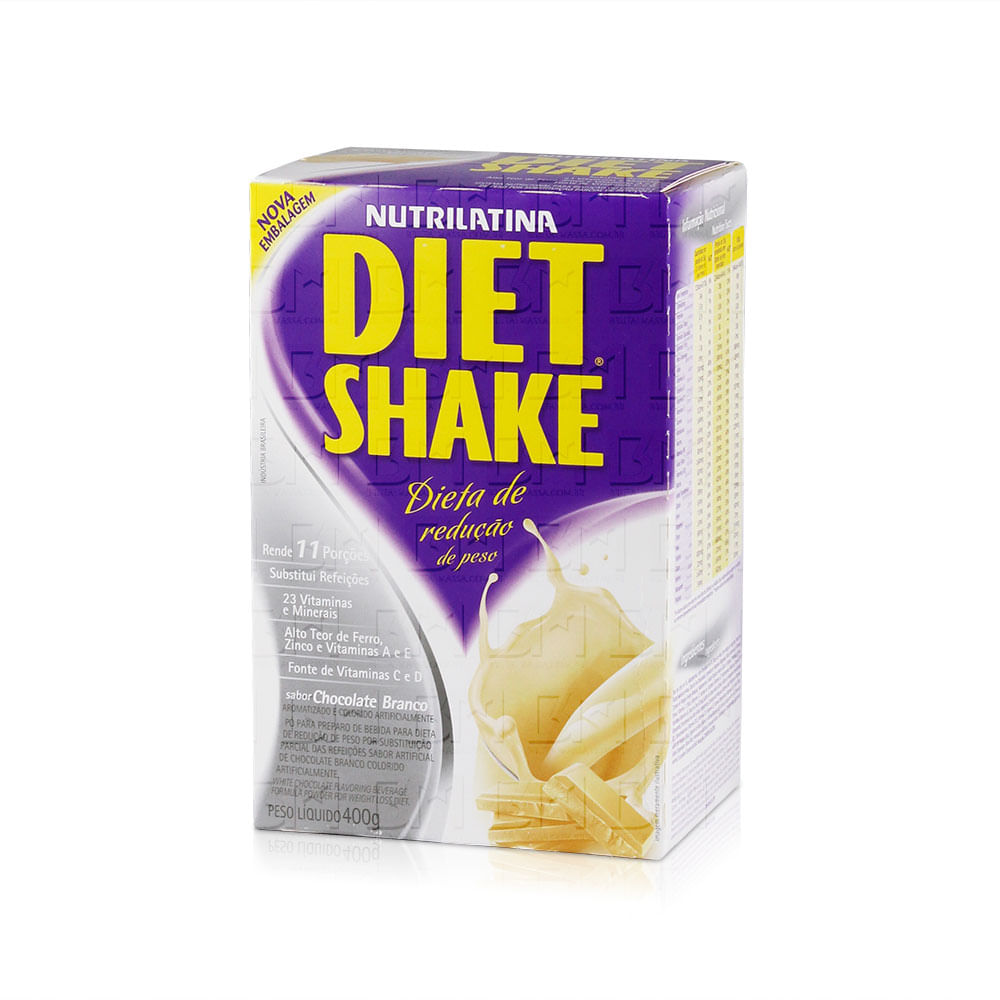 DIET SHAKE CHOC/BRANC/CEREAIS 400GR