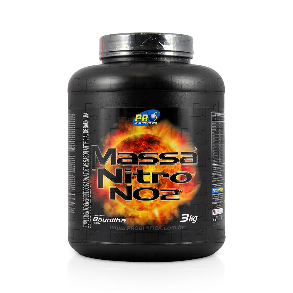 MASSA NITRO NO2 PROPIOTICA 1,4KG MORANGO