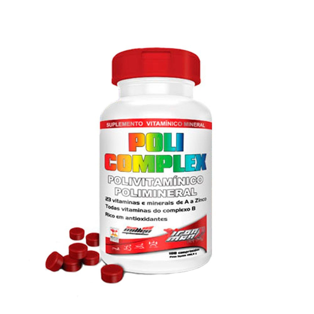 Poli Complex 100 Capsulas - New Millen - Drogaria Sao Paulo