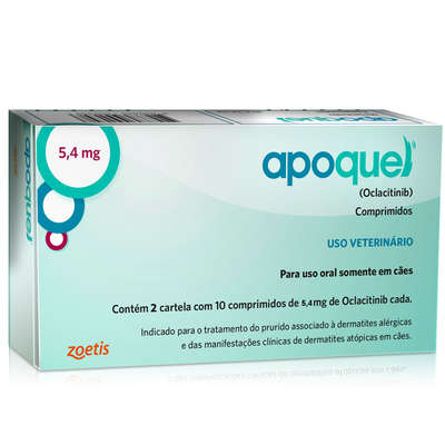 APOQUEL Dermatológico Zoetis 5,4mg 5,4mg