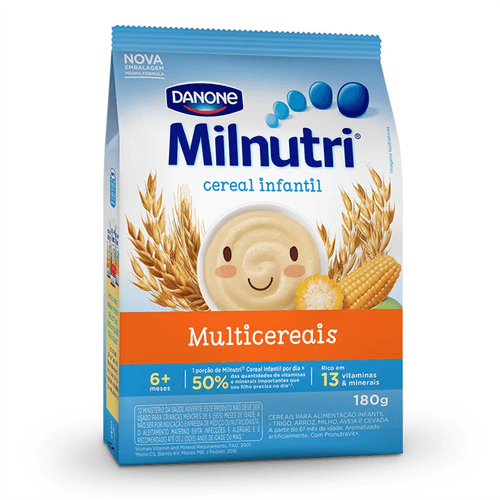Cereal Infantil Milnutri Multicereais 150g Cereal Infantil Milnutri Multicereais 150g