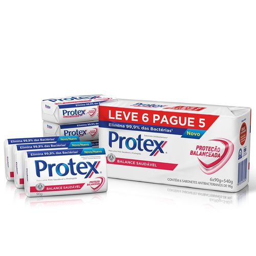 Kit-Sabonete-Protex-Balance-90g-6-Unidades-Drogaria-SP-609595 Kit-Sabonete-Protex-Balance-90g-6-Unidades-Drogaria-SP-609595