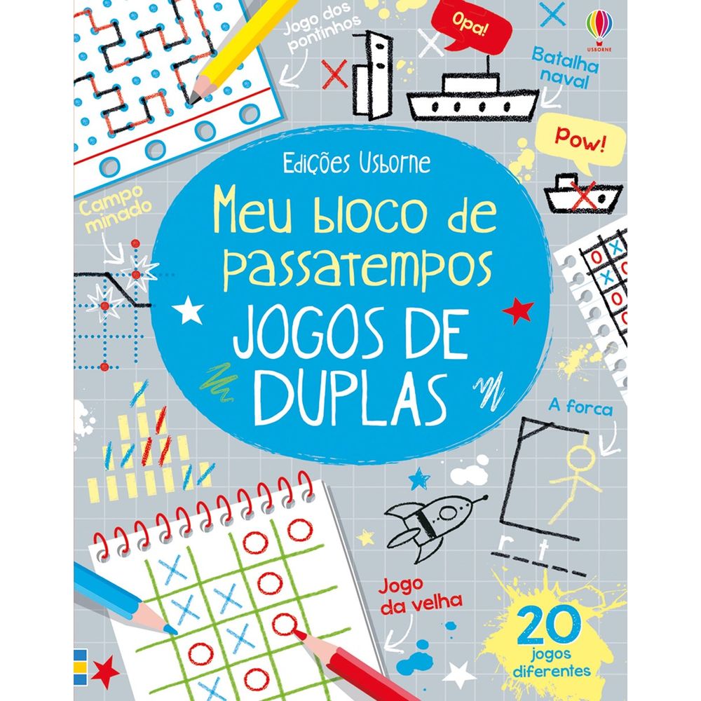 Jogos de Duplas - Meu Bloco de Passatempos - Drogaria Sao Paulo