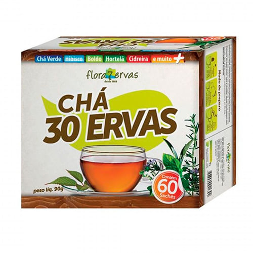 Cha Fiotrio 30 Ervas 120un .
