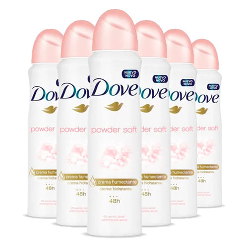 Kit-6-Desodorante-Aerosol-Dove-Powder-Soft-150ml-Drogaria-SP-9038871