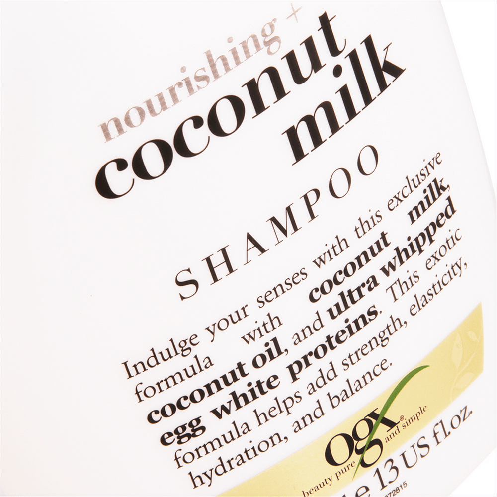 Shampoo Ogx Coconut Milk 385ml - Drogaria Sao Paulo
