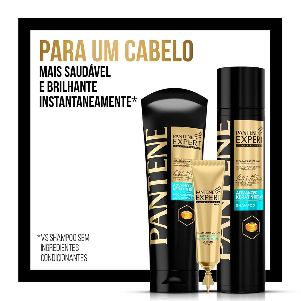 Shampoo Pantene Keratin 300ml Drogaria Sao Paulo
