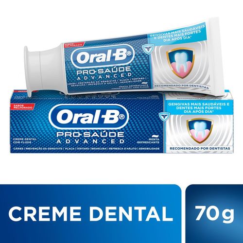 Creme-Dental-Oral-B-Pro-Saude-Advanced-70g-Drogaria-SP-627046 Creme-Dental-Oral-B-Pro-Saude-Advanced-70g-Drogaria-SP-627046