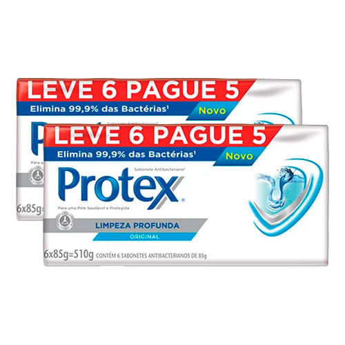 Kit-Sabonete-em-Barra-Protex-Limpeza-Profunda-85g-12-Unidades-Drogaria-SP-9032667