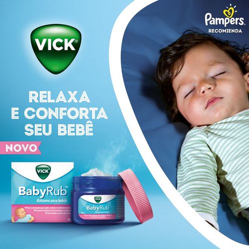 Vicks BabyRub Pomada Descongestionante Para Bebês – Babytunes