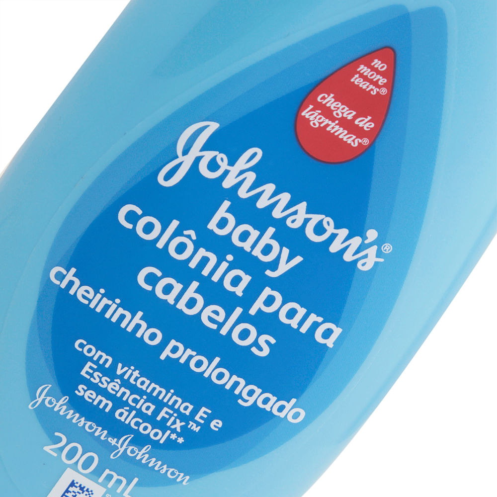 Colonia Johnson S Baby Para Cabelos Cheirinho Prolongado 0ml Drogaria Sao Paulo
