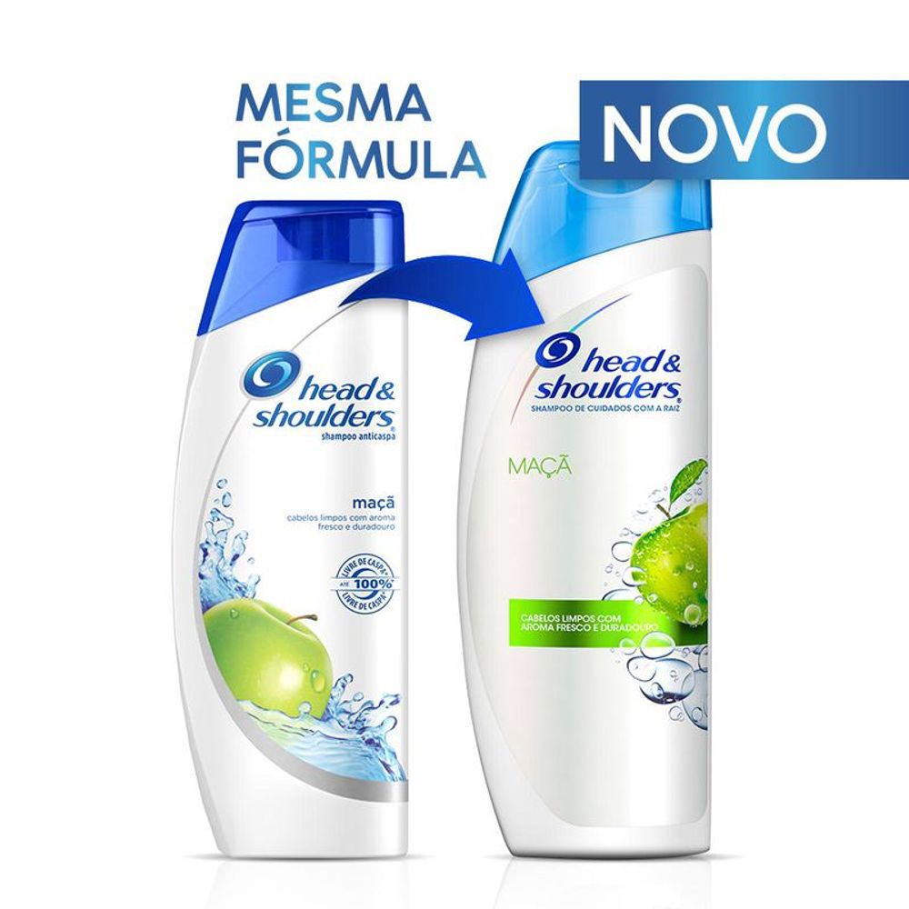 Shampoo de Cuidados com a Raiz Head & Shoulders Maçã 400ml