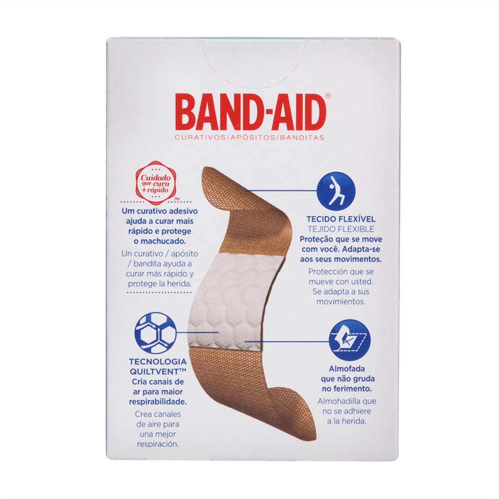 Curativos Band-Aid Flexível 20 Unidades - Drogaria Sao Paulo