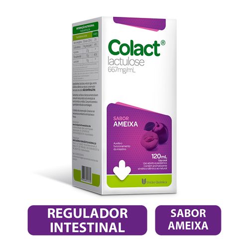 Colact Xarope Ameixa União Química 120ml - Drogaria Sao Paulo