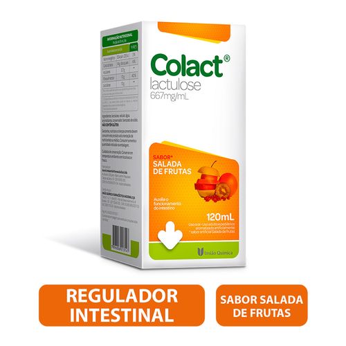 Colact 667mg Salada de frutas 120ml - Drogaria Sao Paulo