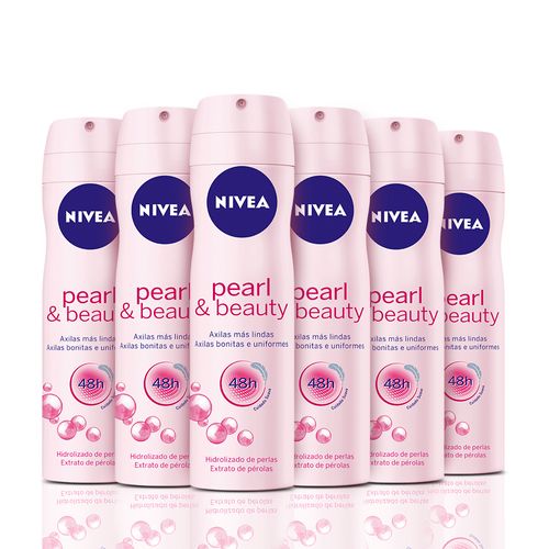 Kit-Desodorante-Aerossol-Nivea-Pearl-Beauty-Feminino-90g-6-Unidades-Pacheco-93512502