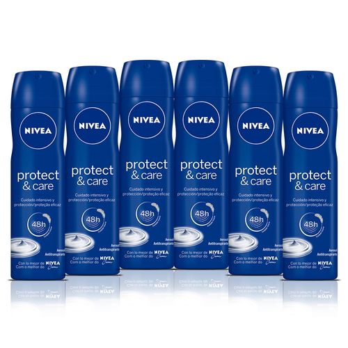 Kit-Desodorante-Aerossol-Nivea-Protect--Care-150ml-6-Unidades-Sao-paulo-93512516