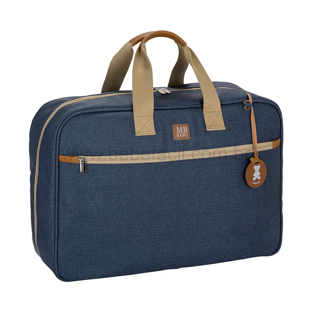 baby blue duffle bolsa