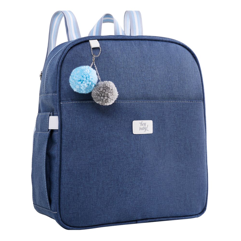 Mochila Maternidade Bebê Fábula Urso Azul - Hey Baby