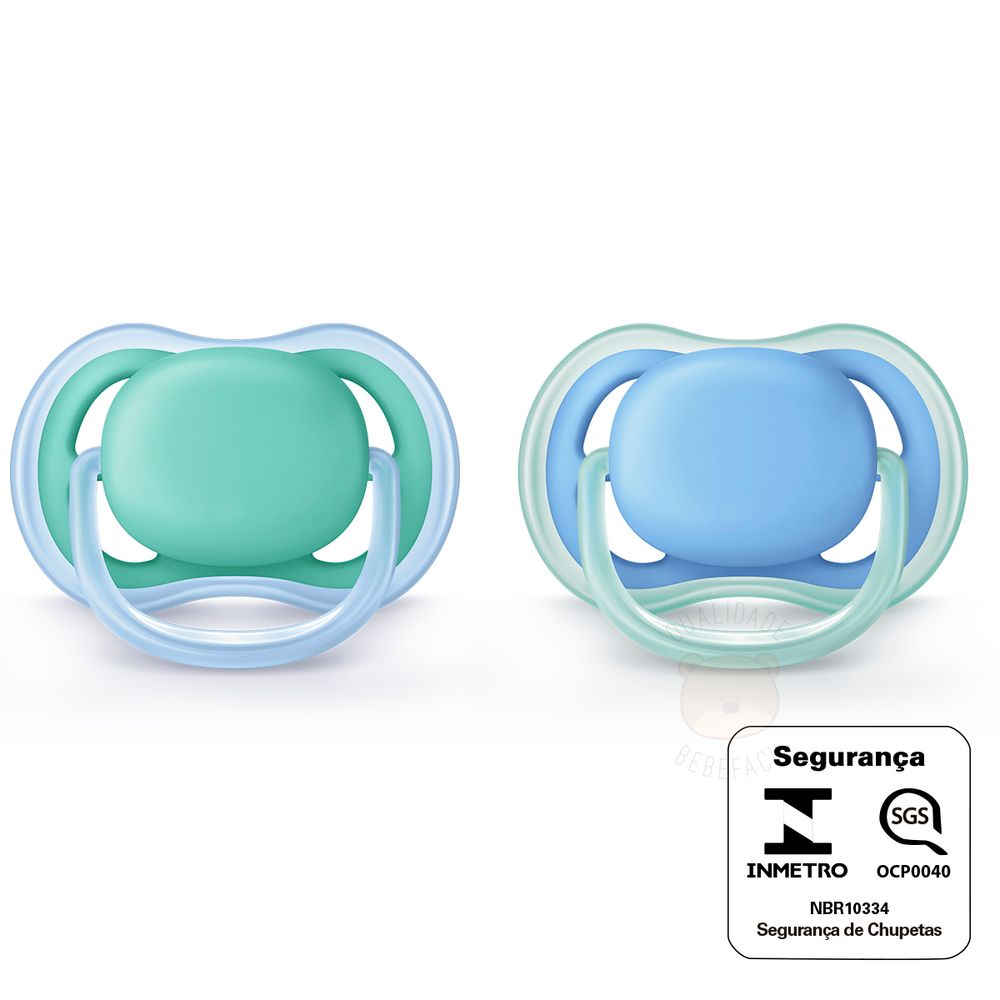 Chupeta Avent Ultra Soft Meninos para 6-18 Meses - Chupeta Avent Ultra Soft  Meninos para 6-18 Meses - Philips