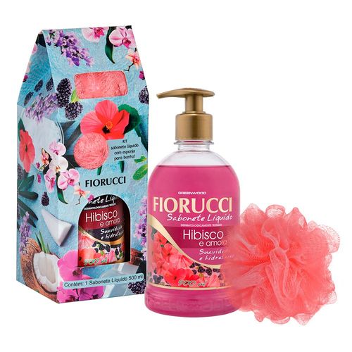 kit-sabonete-liquido-fiorucci-unique-hibisco-e-amora-500ml--esponja-de-banho-Drogaria-SP-698610 kit-sabonete-liquido-fiorucci-unique-hibisco-e-amora-500ml--esponja-de-banho-Drogaria-SP-698610