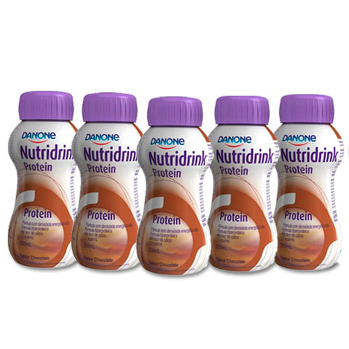 Kit-Nutridrink-Protein-Chocolate-200ml-5-Unidades-Drogaria-SP-935126420