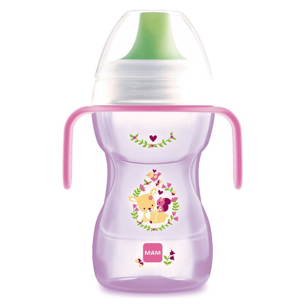 Copo MAM Learn to Drink Girls 270mL - 4244