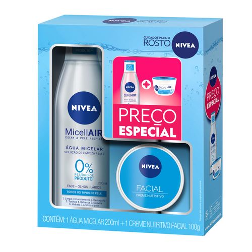 Kit-Nivea-agua-Micelar-Micellair-7-em-1--200ml-Creme-Facial-Nutritivo-100g-Drogaria-SP-711985 Kit-Nivea-agua-Micelar-Micellair-7-em-1--200ml-Creme-Facial-Nutritivo-100g-Drogaria-SP-711985