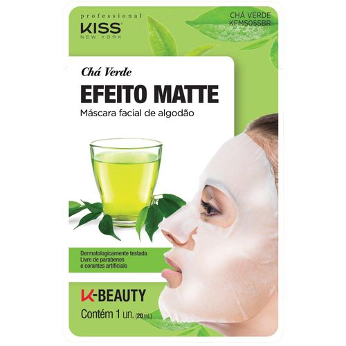 Mascara-Facial-Efeito-Matte-Kiss-New-York-Cha-Verde-20ml-Drogaria-SP-683442 Mascara-Facial-Efeito-Matte-Kiss-New-York-Cha-Verde-20ml-Drogaria-SP-683442