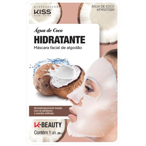 Máscara Facial Hidratante e Calmante Kiss New York Aloe Vera 10g - Drogaria  Sao Paulo