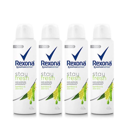 Kit-Desodorante-Rexona-Aerosol-Stay-Fresh-Bamboo-150ml-4-Unidades-Drogaria-SP-935127138