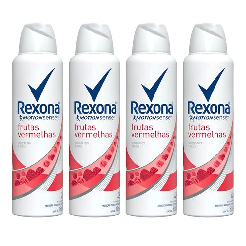 Kit-Desodorante-Rexona-Aerosol-Frutas-Vermelhas-150ml-4-Unidades-Drogaria-SP-935127148